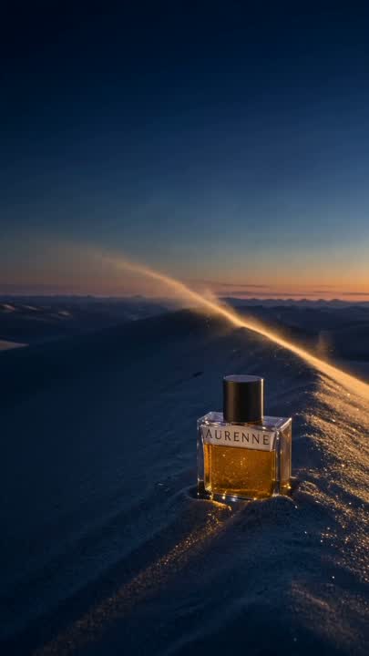 AURENNE fragrance — product ad video